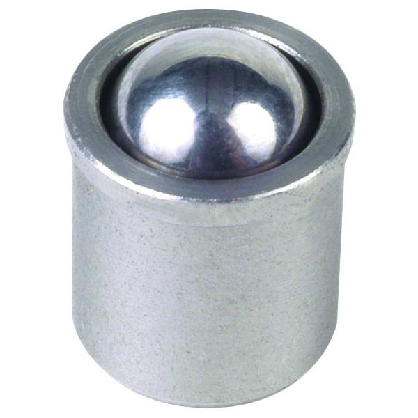 Plgr, No Flg, SS Bdy, Plst Ball, 10mm, PK5